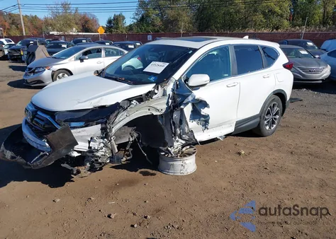 2020 Honda Cr-V Hybrid Ex-L из США, поврежденный, VIN 7FART6H80LE005835